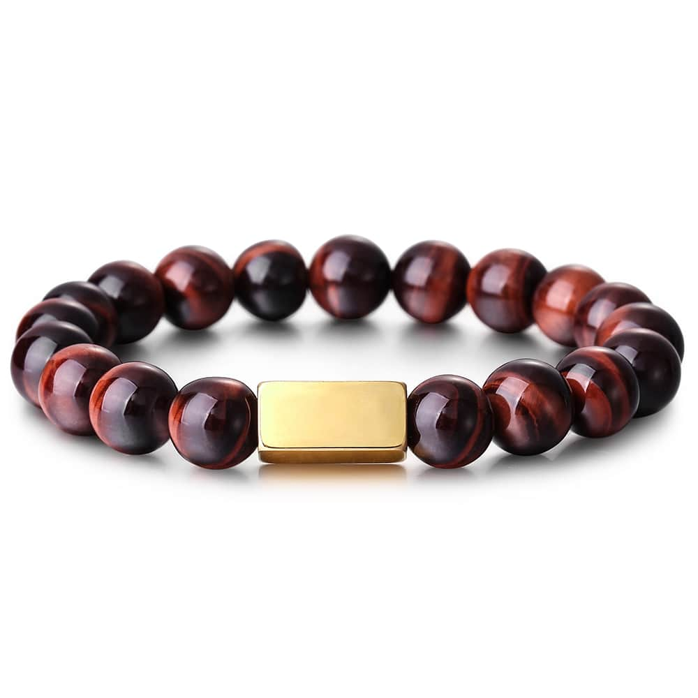 Classic Gold Red Tiger Eye | 10MM